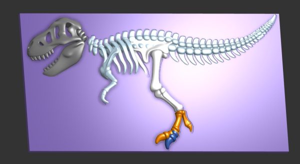 Schelet dinozaur T-rex